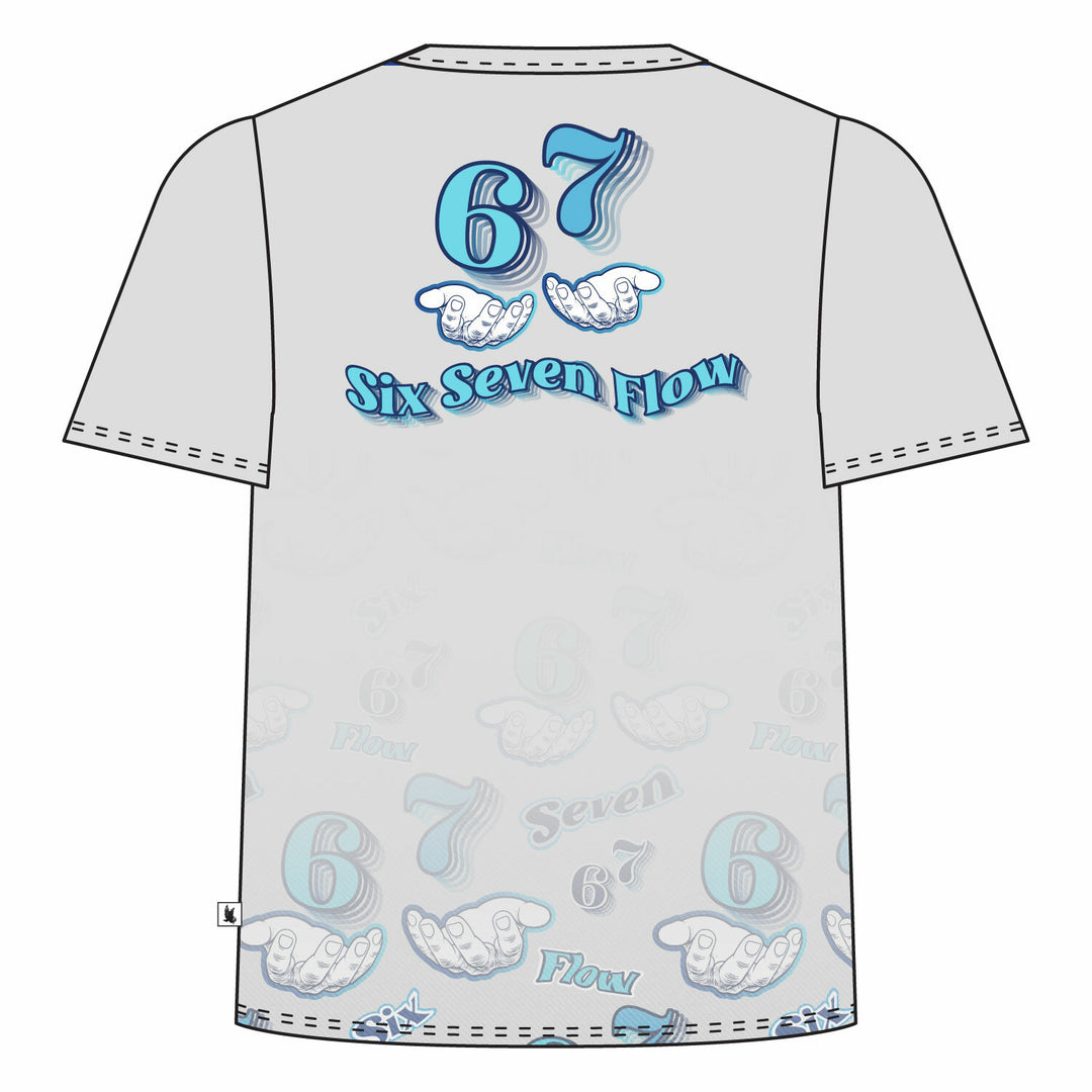 Youth & Adult 6 7 Meme Handshake Tee Shirt