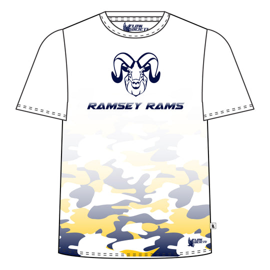 Youth & Adult Ramsey Rams Camo Tee Shirt - 2 colors!