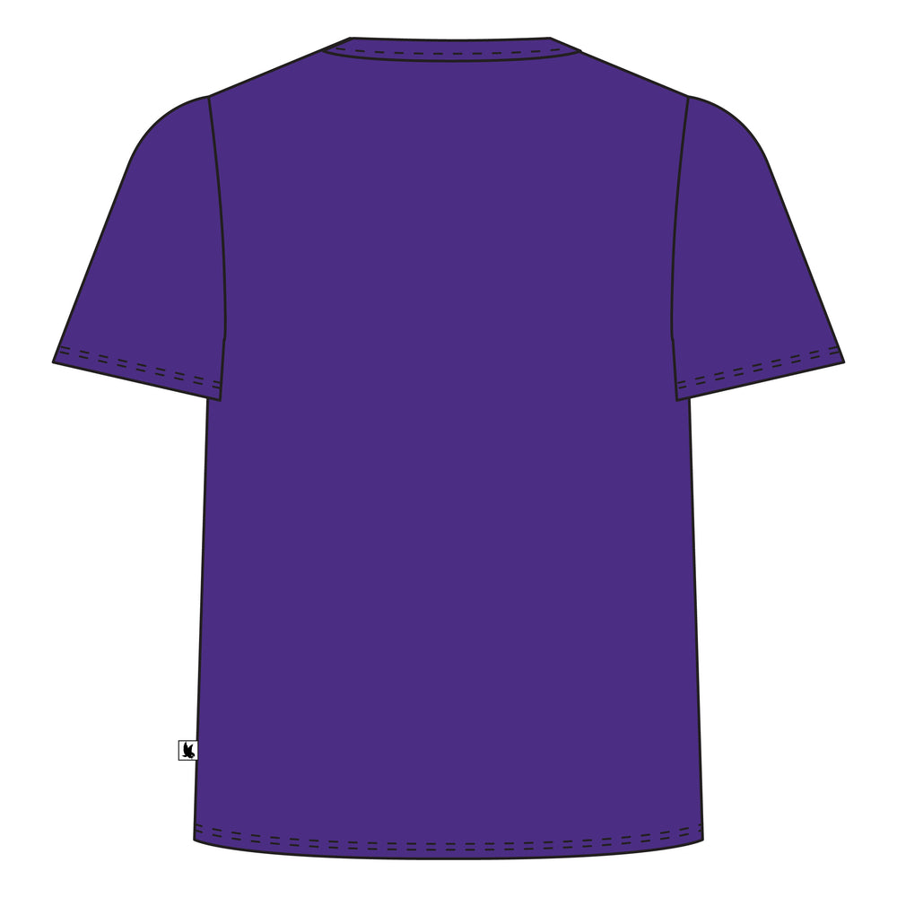 Youth & Adult Sayville Golden Flashes Purple Tee Shirt