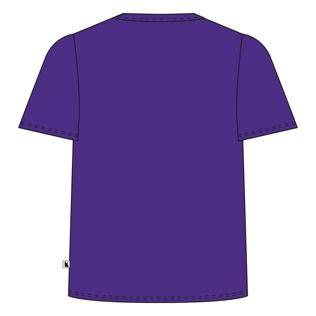 Youth & Adult Sayville Golden Flashes Purple Tee Shirt