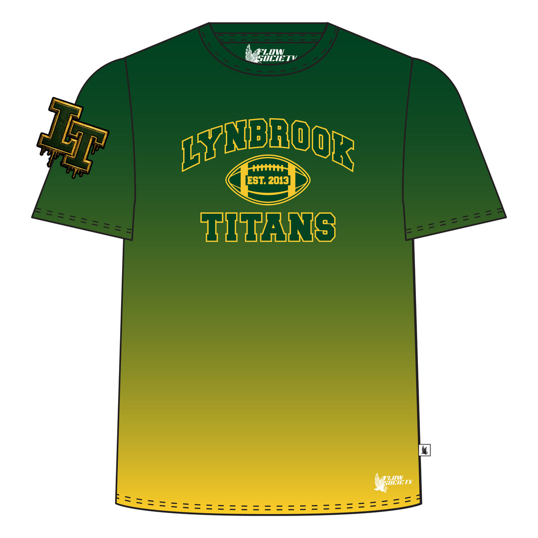 Youth & Adult Lynbrook Titans Football Tee Shirt