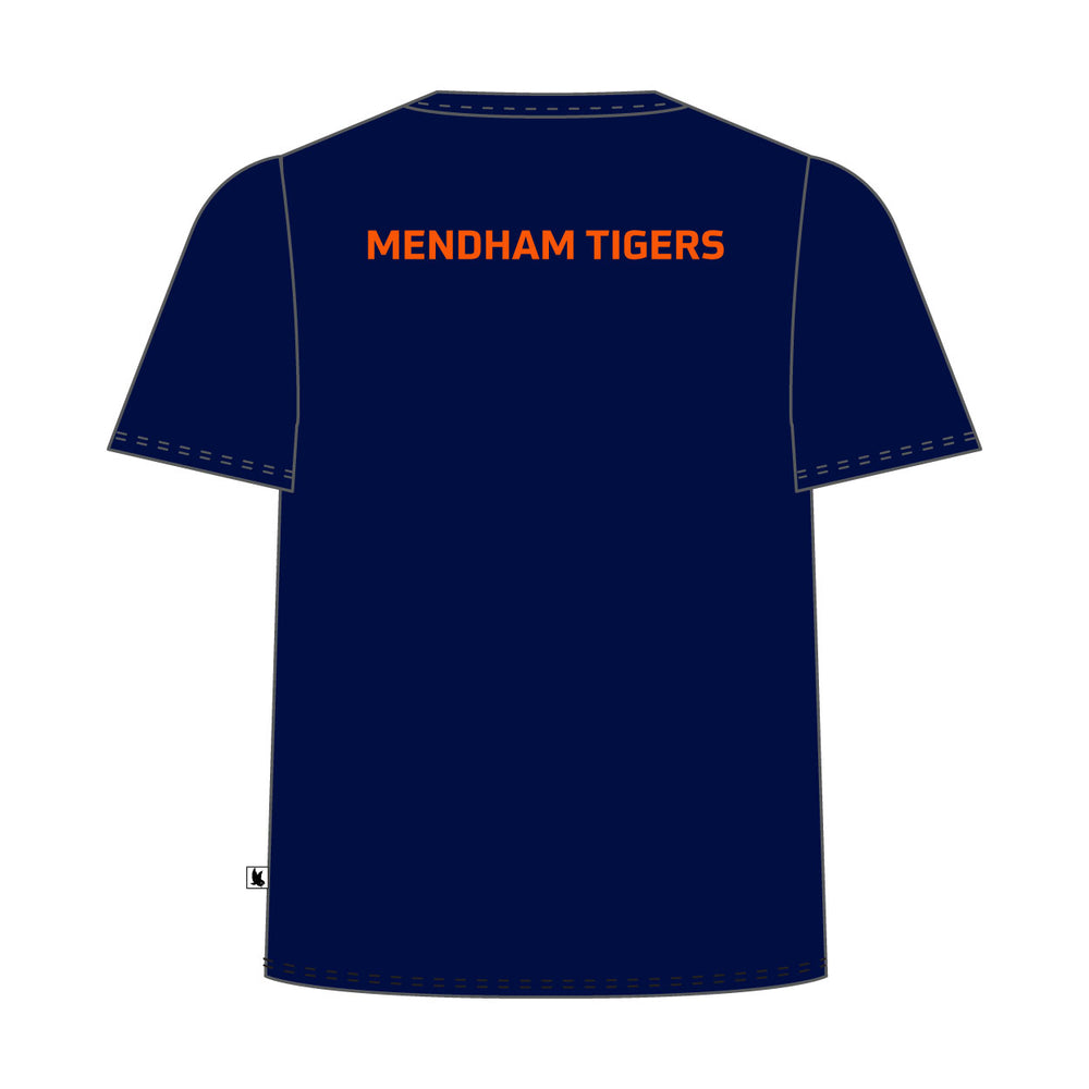 Youth & Adult Mendham Tigers Logo Navy Tee Shirt