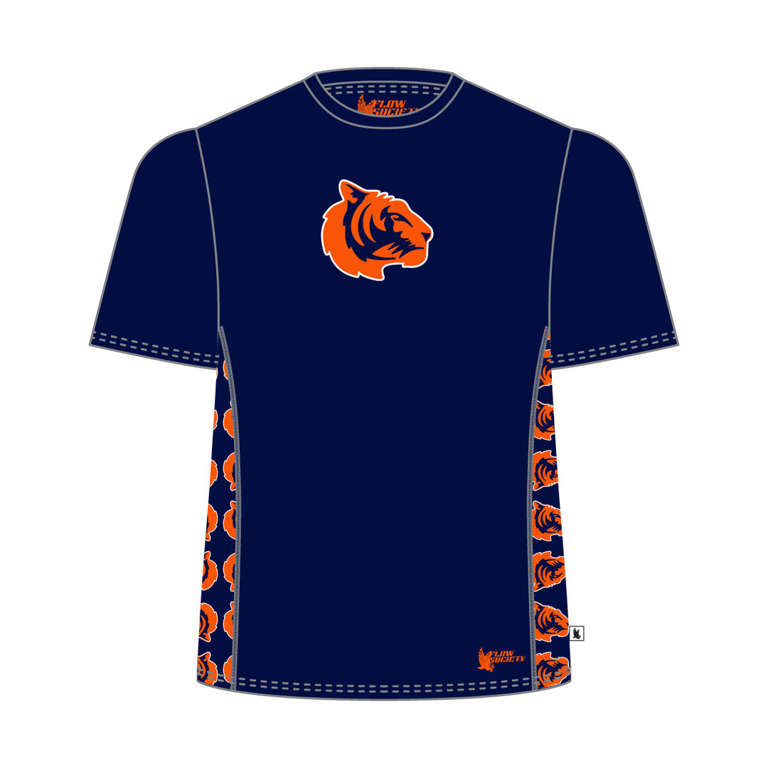 Youth & Adult Mendham Tigers Logo Side Panel Tee Shirt