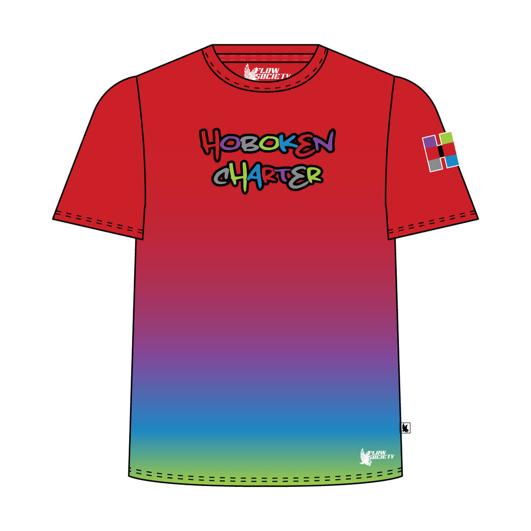 Youth & Adult Hoboken Charter Splatter Graffiti Tee Shirt