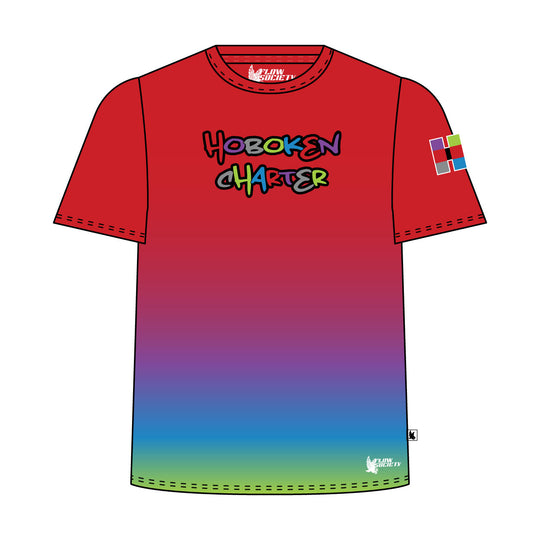 Youth & Adult Hoboken Charter Splatter Graffiti Tee Shirt