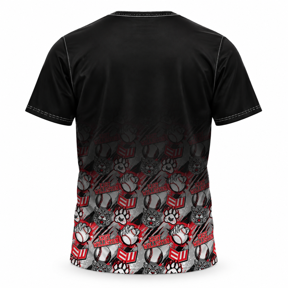 Youth & Adult East Williston Wildcats Tee Shirt