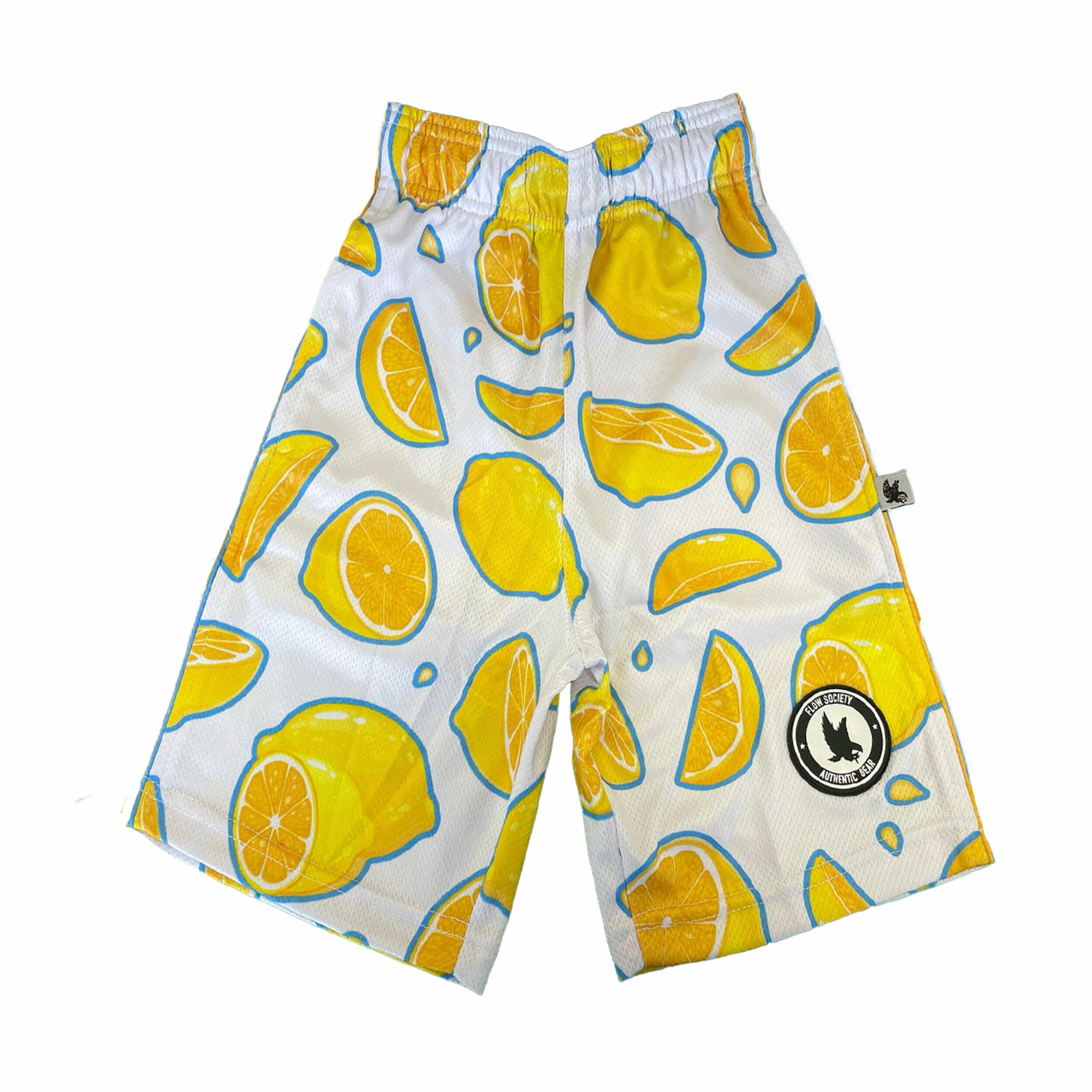 flow society Boys Lemon Squeeze Short Mid-length Outlet Black