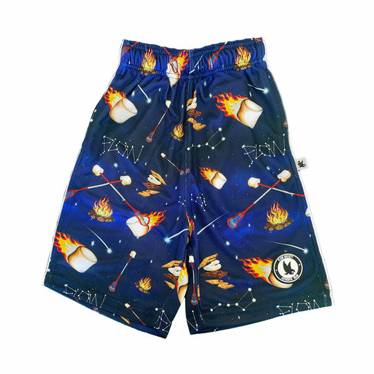 Mens Flaming Marshmellows Short