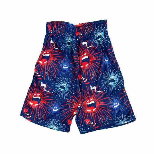 Mens Ba Ba Boom July 4th Fireworks Short