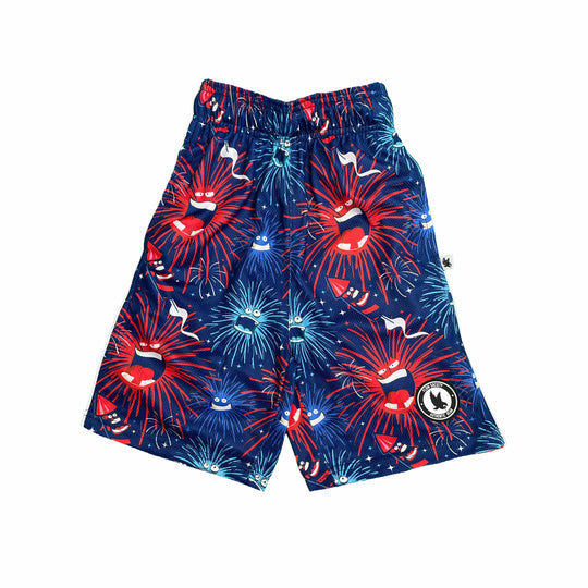 Mens Ba Ba Boom July 4th Fireworks Short