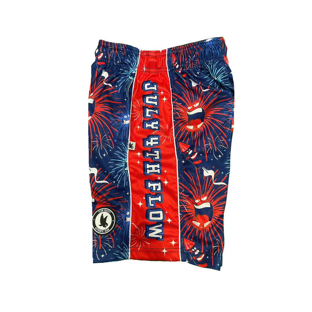 Mens Ba Ba Boom July 4th Fireworks Short