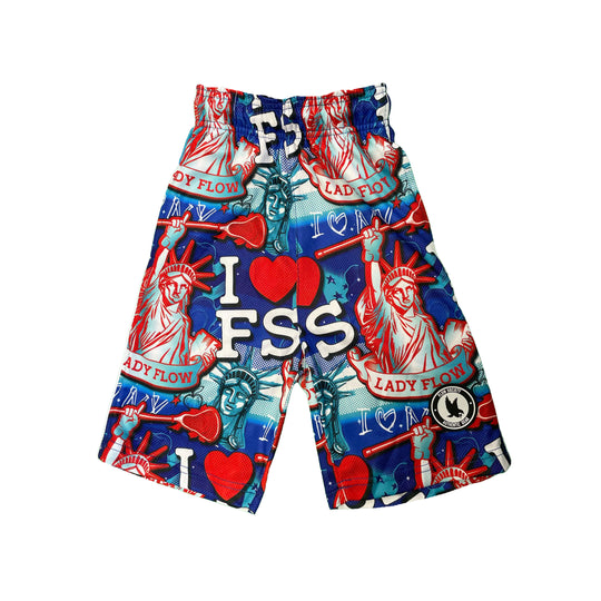 Boys Lady Liberty Flow Short