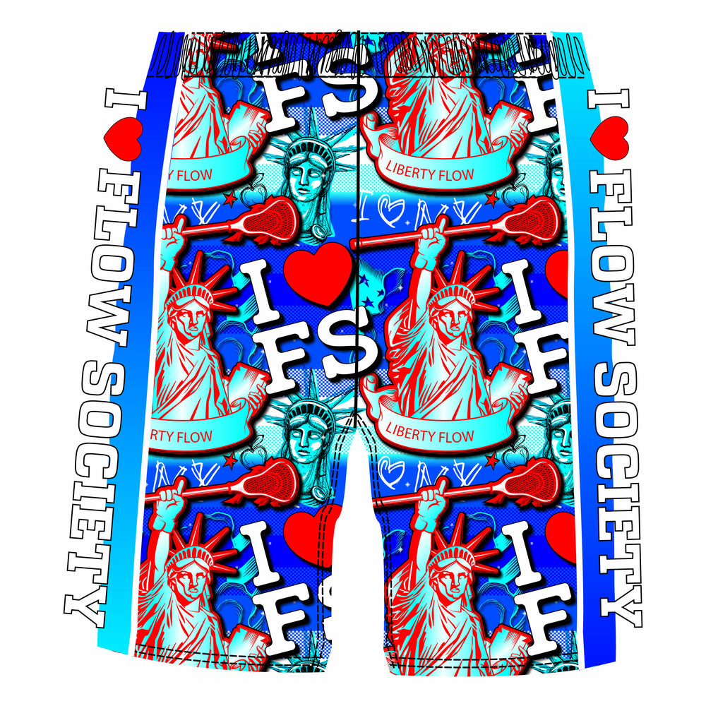 Boys Lady Liberty Flow Short