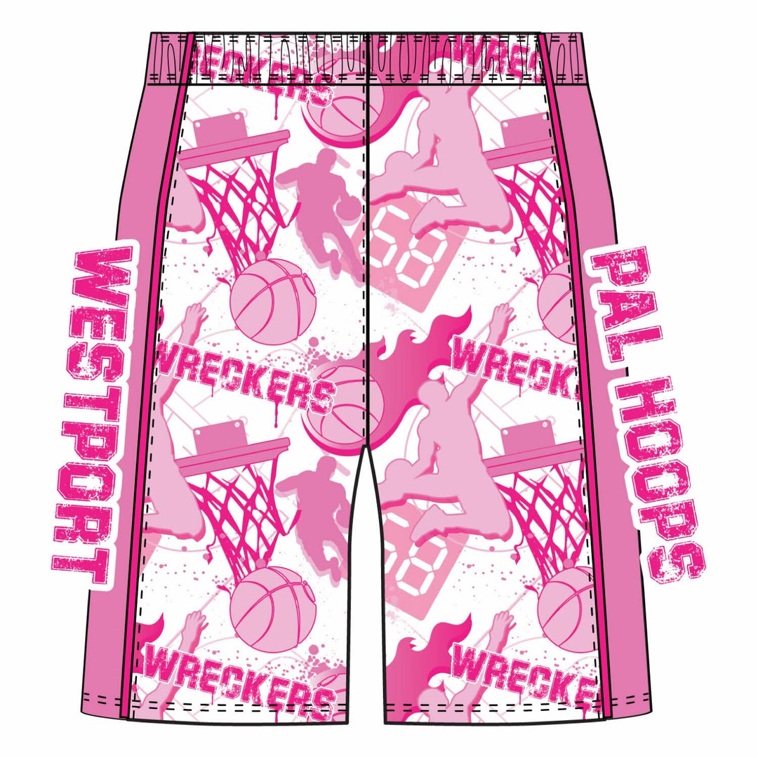 Boys & Mens Westport Wreckers PAL Hoops Classic Short - 3 colors!