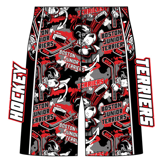 Boys & Mens Boston Junior Terriers Hockey Short