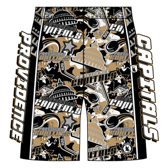 Boys & Mens Providence Capitals Hockey Camo Short