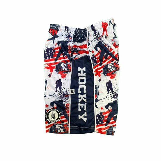 Boys Stars & Stripes Hockey Short