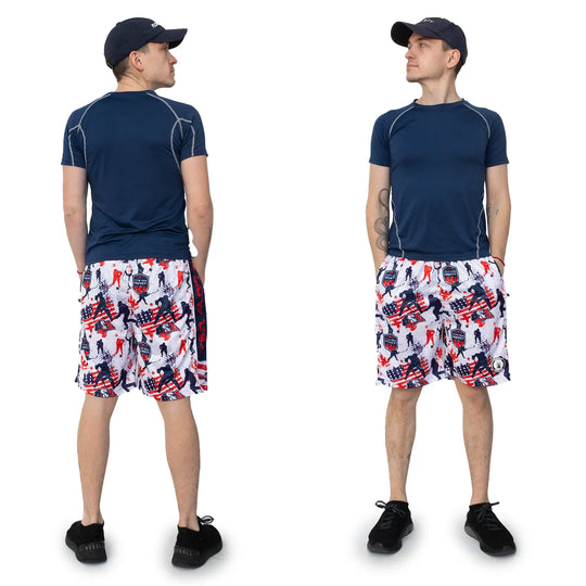 Boys Stars & Stripes Hockey Short