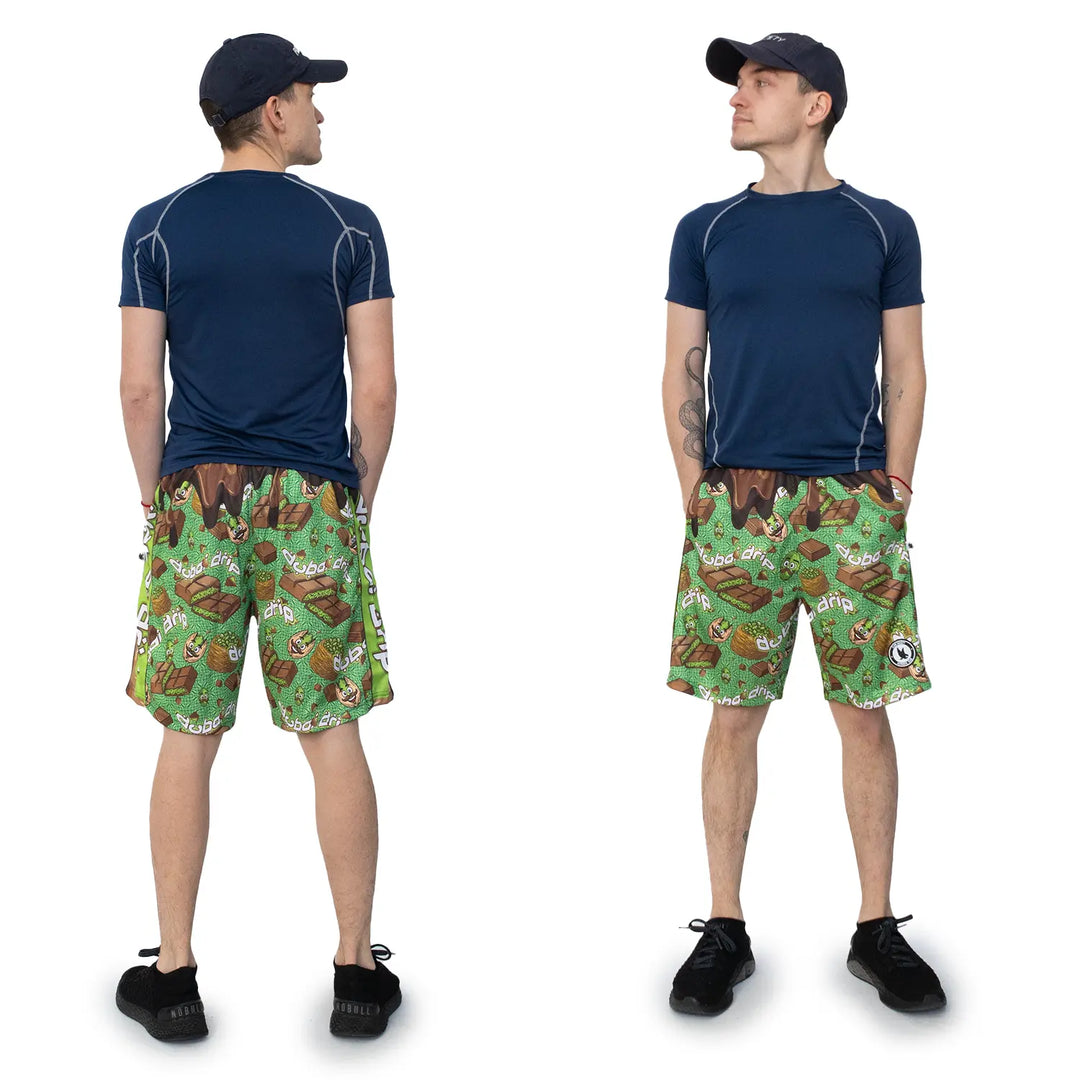 Boys Dubai Drip Chocolate Short