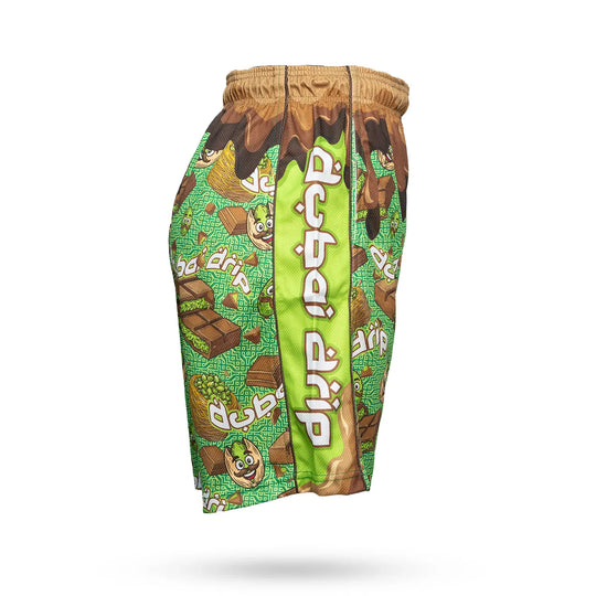 Boys Dubai Drip Chocolate Short