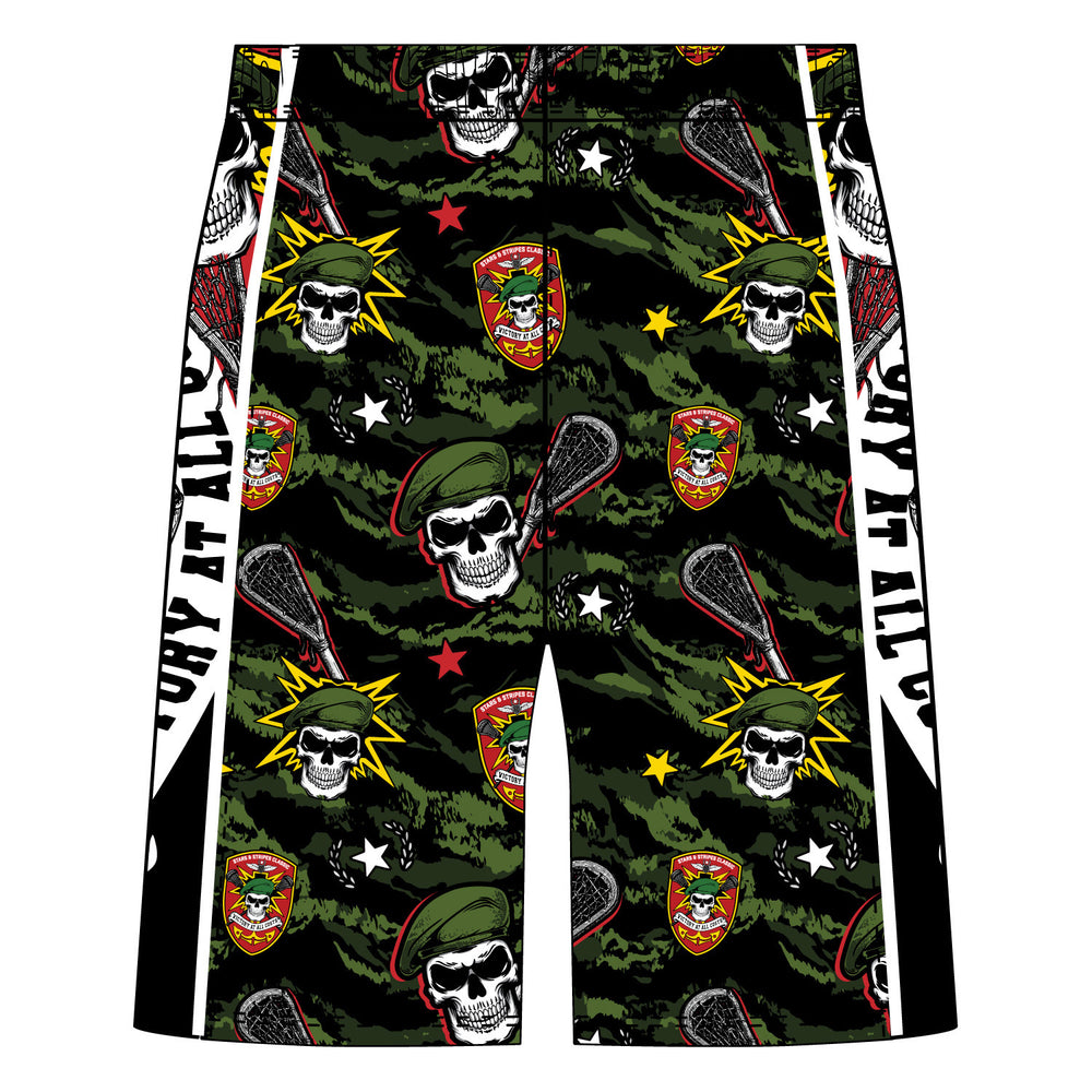 Mens Green Beret Tigerstripe Camo Short