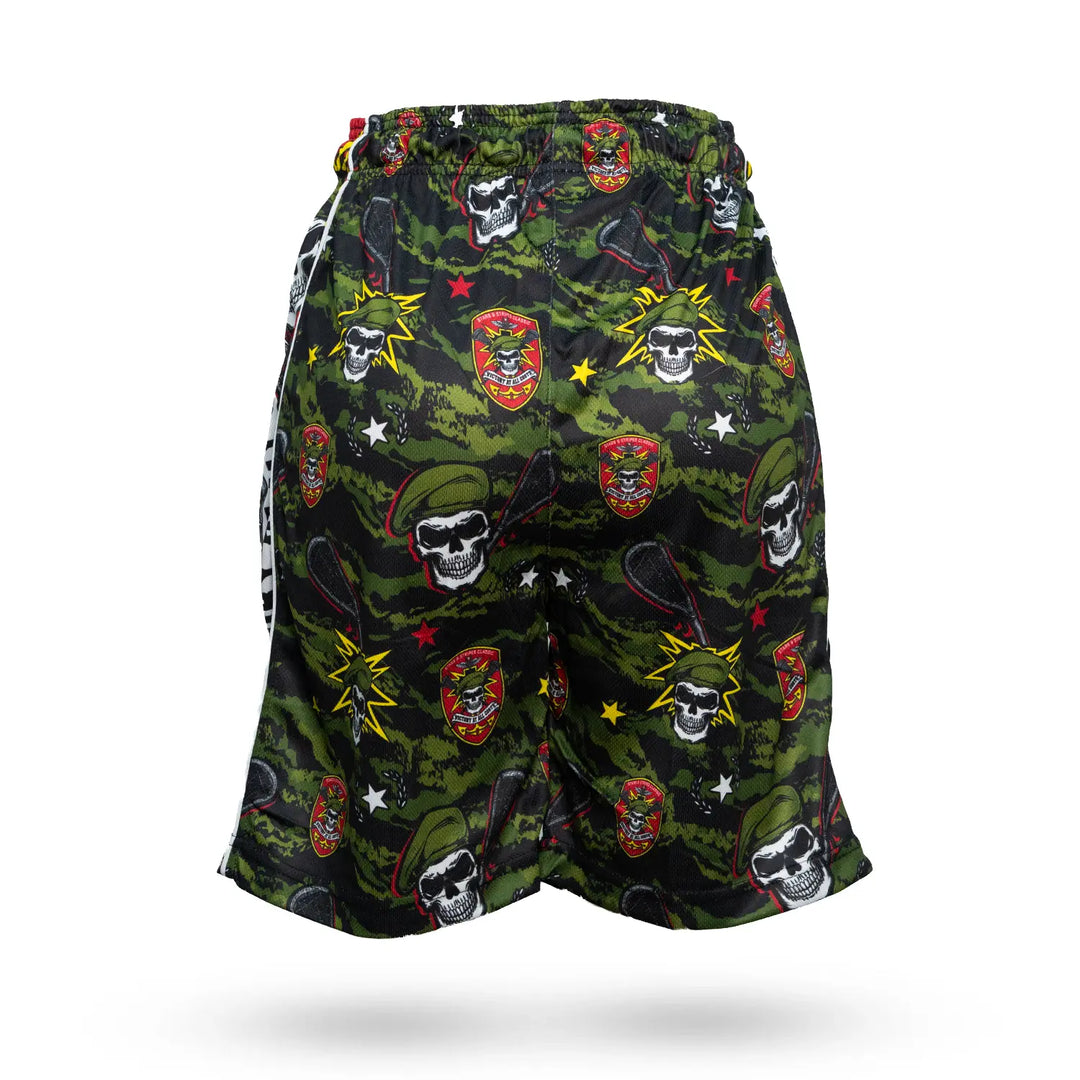 Mens Green Beret Tigerstripe Camo Short