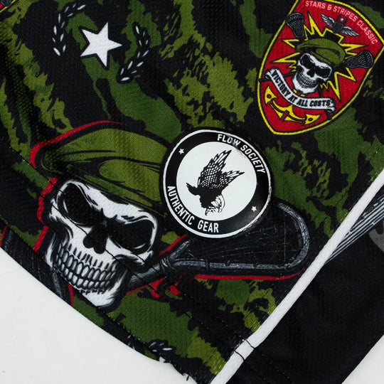 Mens Green Beret Tigerstripe Camo Short