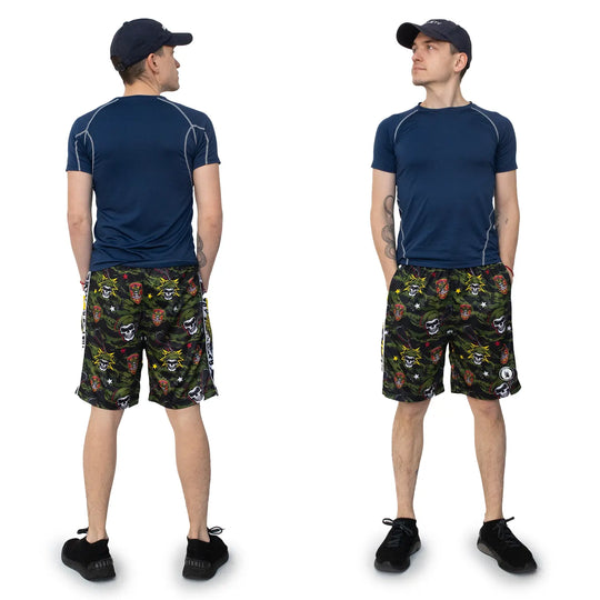 Mens Green Beret Tigerstripe Camo Short