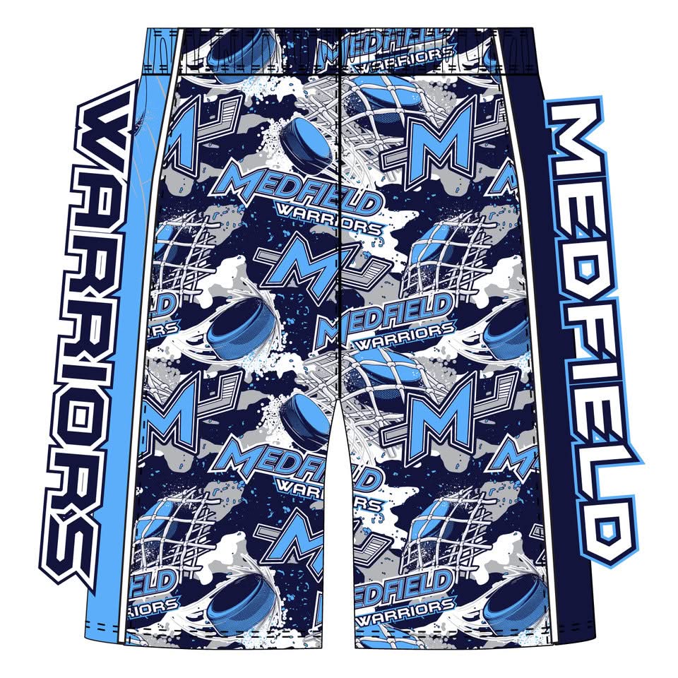 Boys & Mens Medfield Warriors Hockey Short Classic