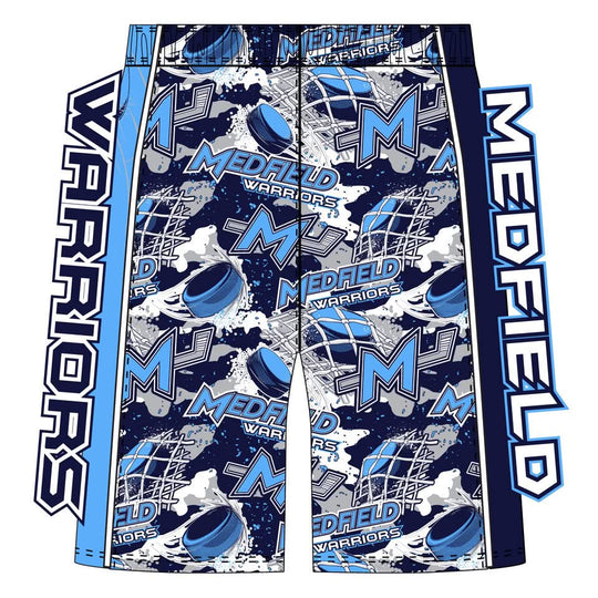 Boys & Mens Medfield Warriors Hockey Short Mid-length