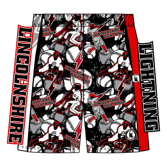 Boys & Mens Lincolnshire Lightning Baseball Drip Short Mid-length