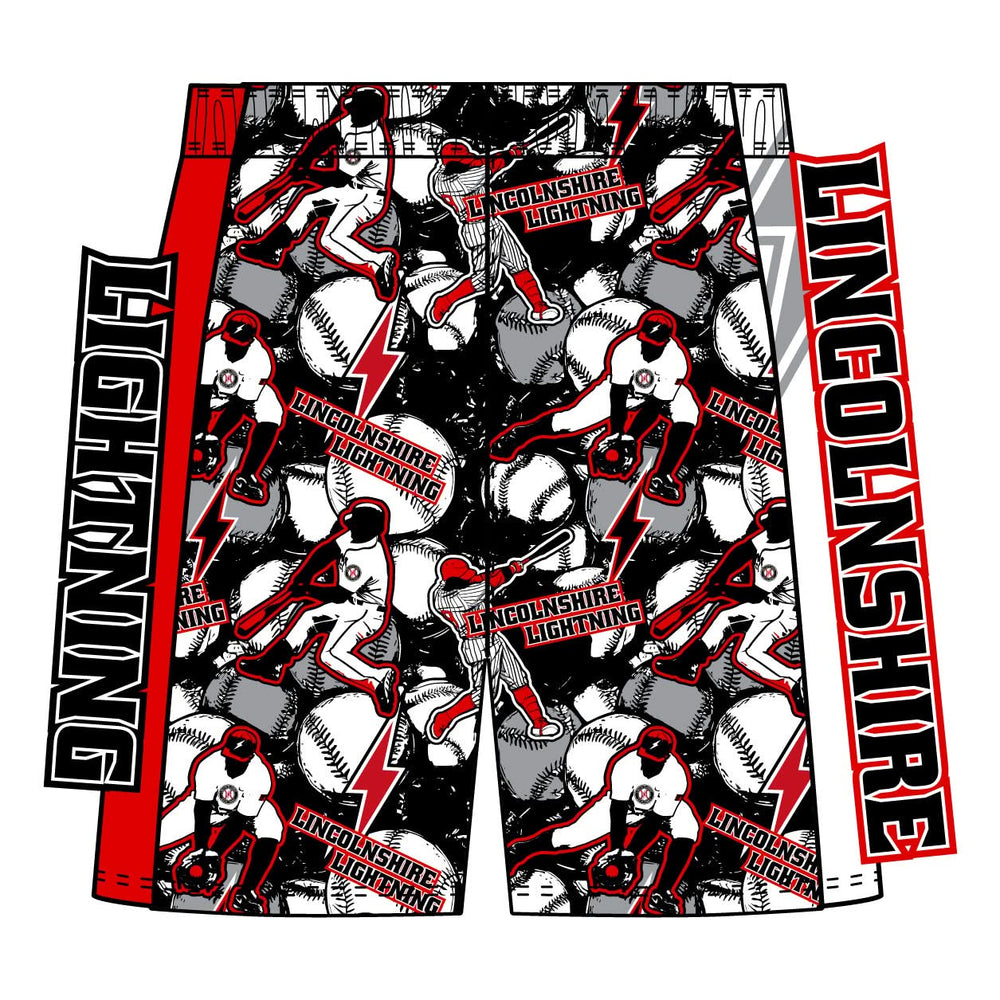 Boys & Mens Lincolnshire Lightning Baseball Drip Short Mid-length