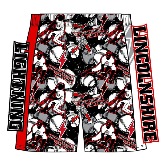 Boys & Mens Lincolnshire Lightning Baseball Drip Short Mid-length