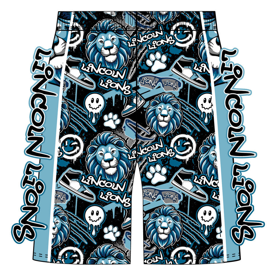 Boys & Mens Lincoln Lions Short