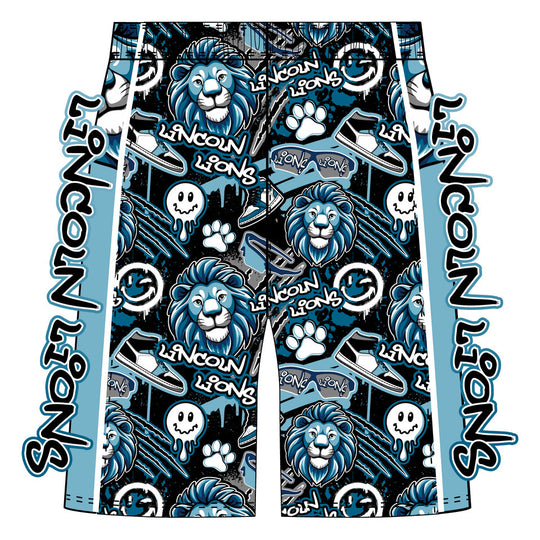 Boys & Mens Lincoln Lions Short