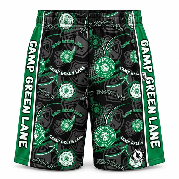 Boys & Mens Camp Green Lane Short - 2 colors, 2 lengths!
