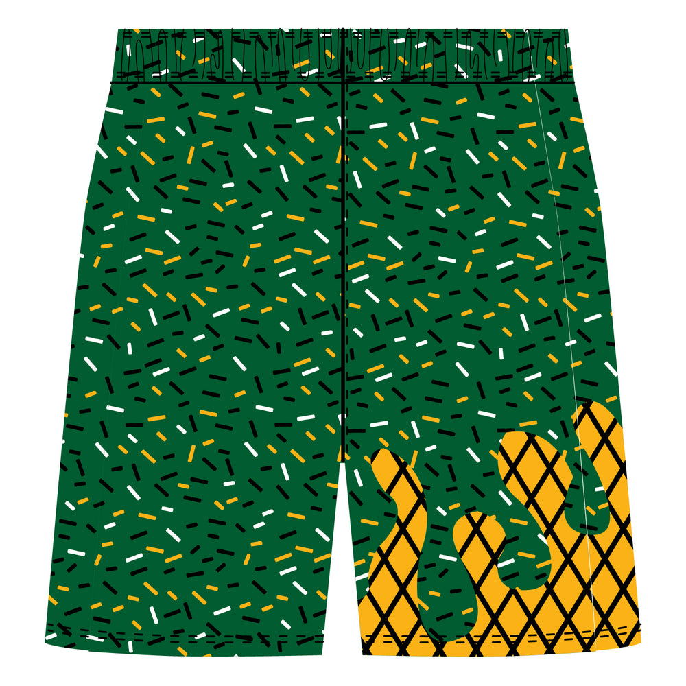 Boys & Mens RT Basketball Ice Cream Drip Mid-length Short - 2 colors!