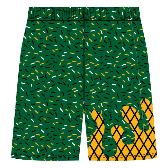 Boys & Mens RT Basketball Ice Cream Drip Mid-length Short - 2 colors!