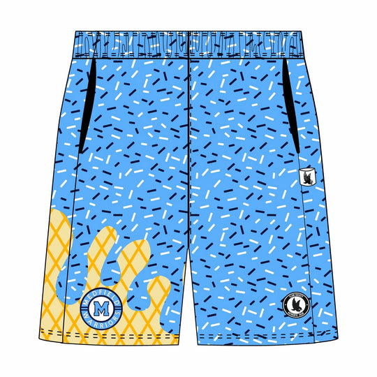 Boys & Mens Medfield Warriors Ice Cream Drip Short Mid-length