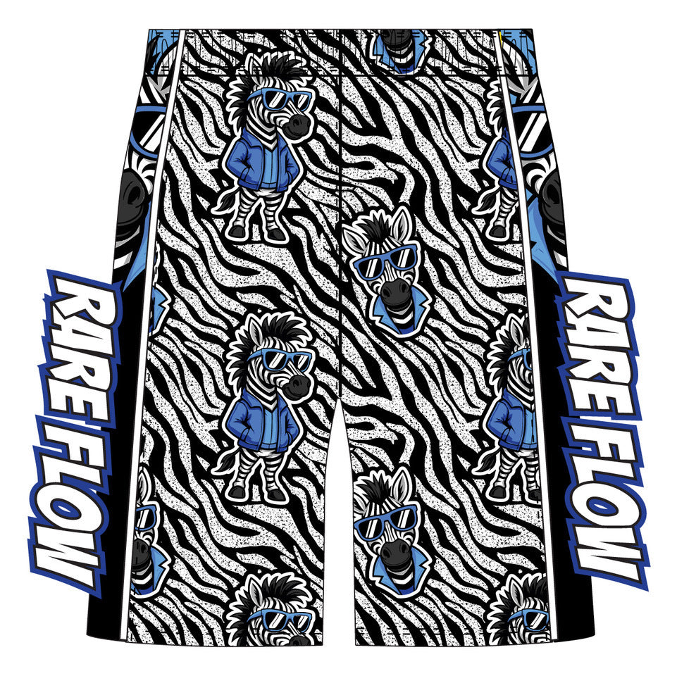 Boys & Mens Jordans Guardian Angels Zebra Classic Short - 2 colors!