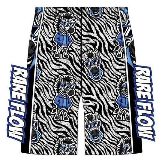 Boys & Mens Jordans Guardian Angels Zebra 5 inch Short - 2 colors!
