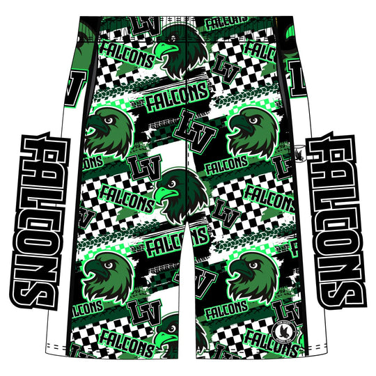 Boys & Mens Locust Valley Falcons Checkered Short Classic