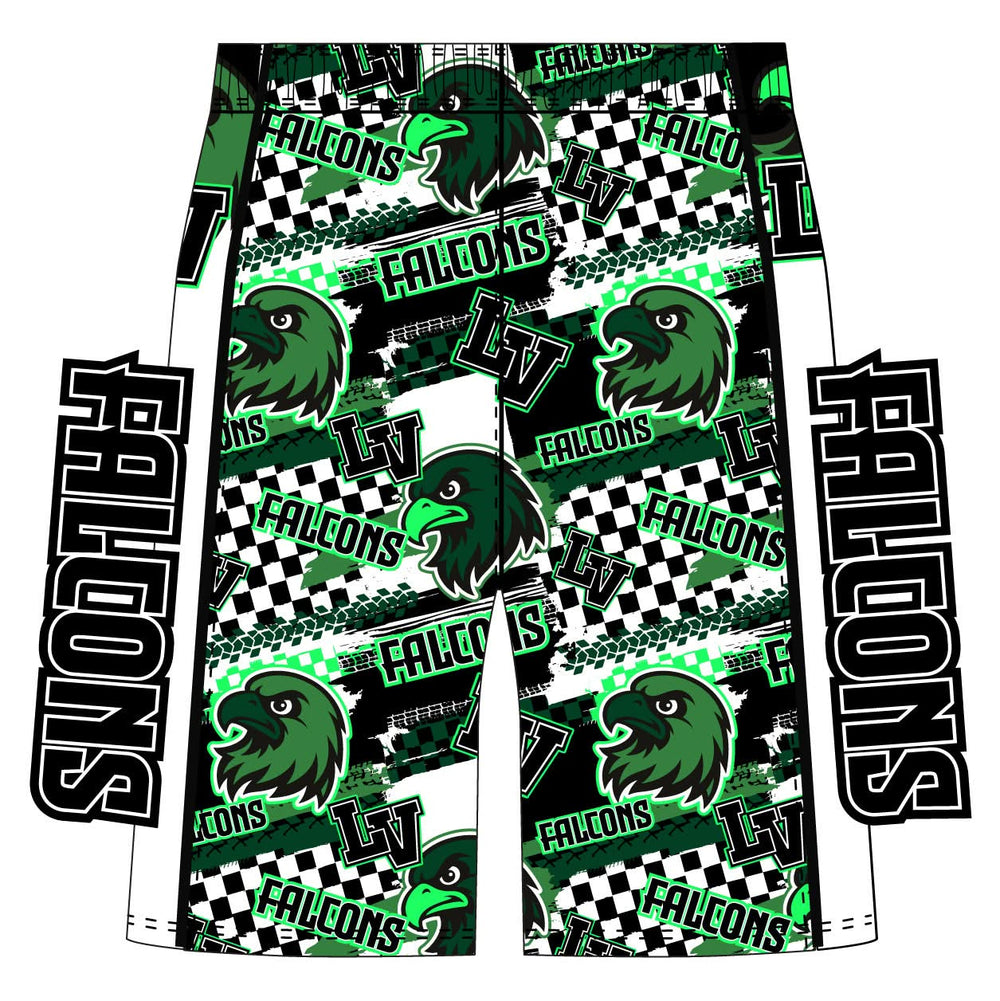 Boys & Mens Locust Valley Falcons Checkered Short Classic