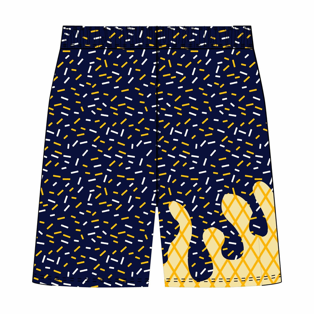 Boys & Mens Lynnfield Lacrosse Ice Cream Drip Short Mid-length