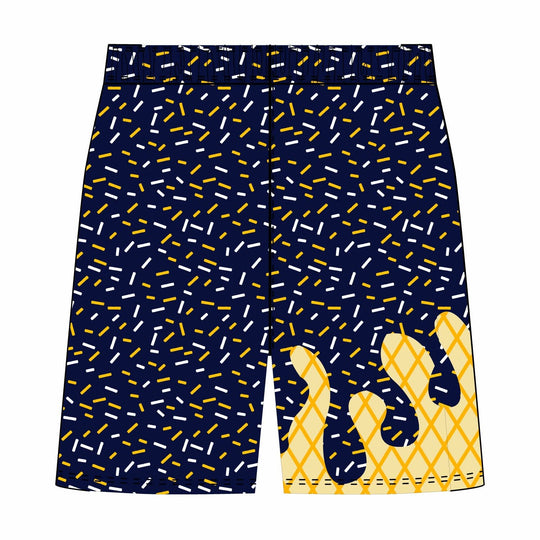 Boys & Mens Lynnfield Lacrosse Ice Cream Drip Short Mid-length