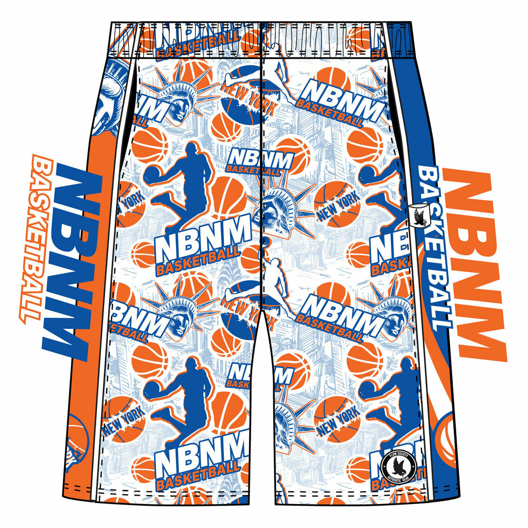 Boys & Adult North Bellmore North Merrick Basketball Classic Short - 2 options!