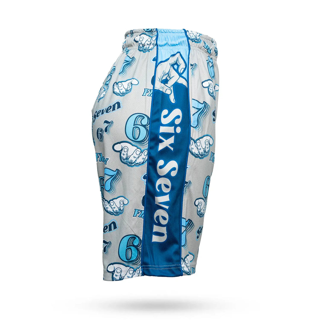 Boys 6 7 Meme Handshake Short