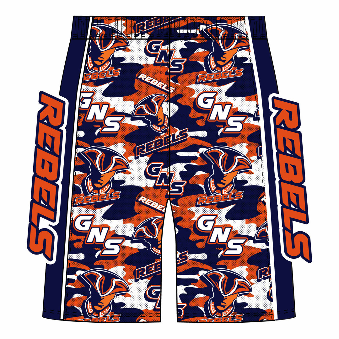 Boys & Mens GNS Rebels Camo Short Mid-length