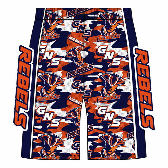 Boys & Mens GNS Rebels Camo Short Mid-length