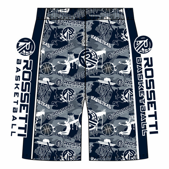 Boys & Mens Rossetti Basketballl Camo Short Mid-length